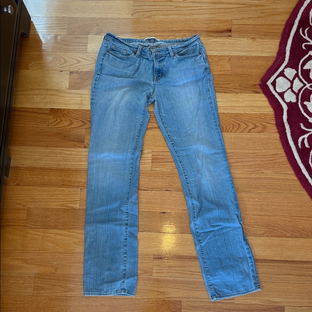 J Brand Women's Straight Leg Jeans in Light Blue